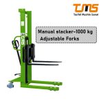 MANUAL STACKER WITH 1000 KG CAPACITY